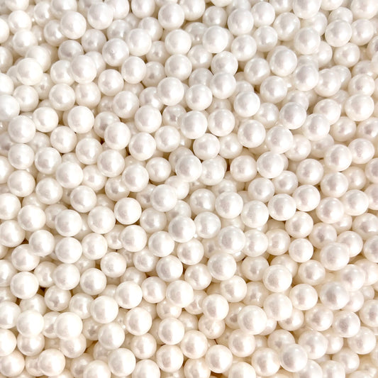 WHITE 7MM PEARLS - SPRINKLES (V)