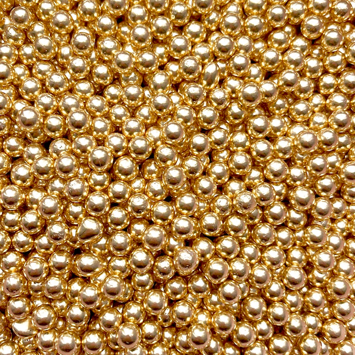 GOLD 7MM PEARLS - SUPER SHINE SPRINKLES