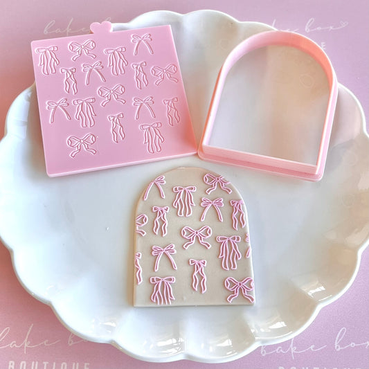 BOW PATTERN - RAISED EMBOSSER