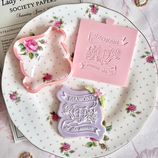 DIAMOND OF THE SEASON - RAISED EMBOSSER