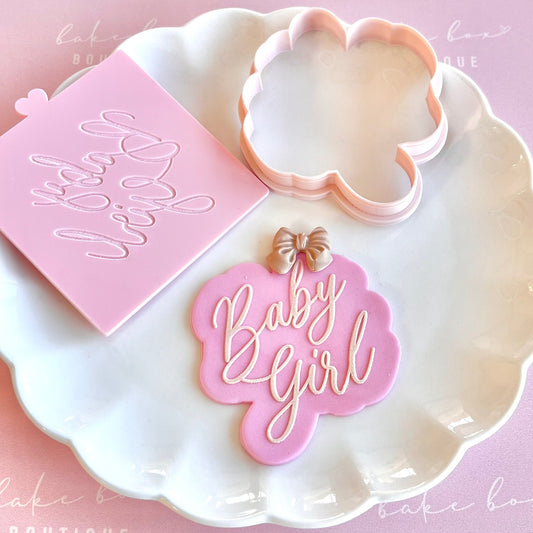 BABY GIRL - RAISED EMBOSSER