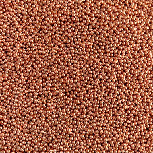 ROSE GOLD 2MM PEARLS - SUPER SHINE SPRINKLES