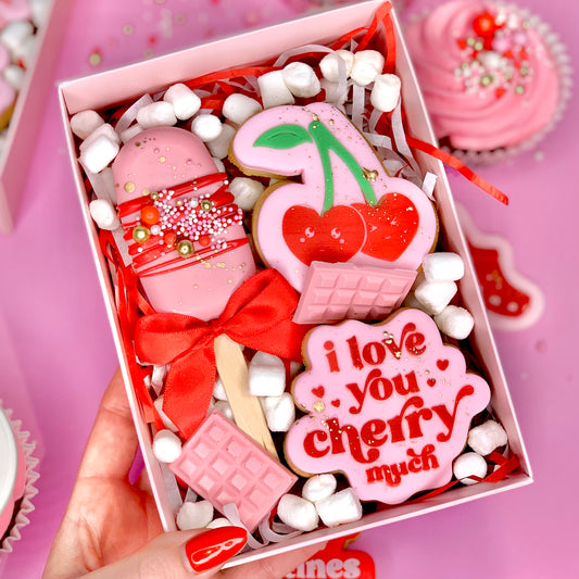 I LOVE YOU CHERRY MUCH - RAISED EMBOSSER