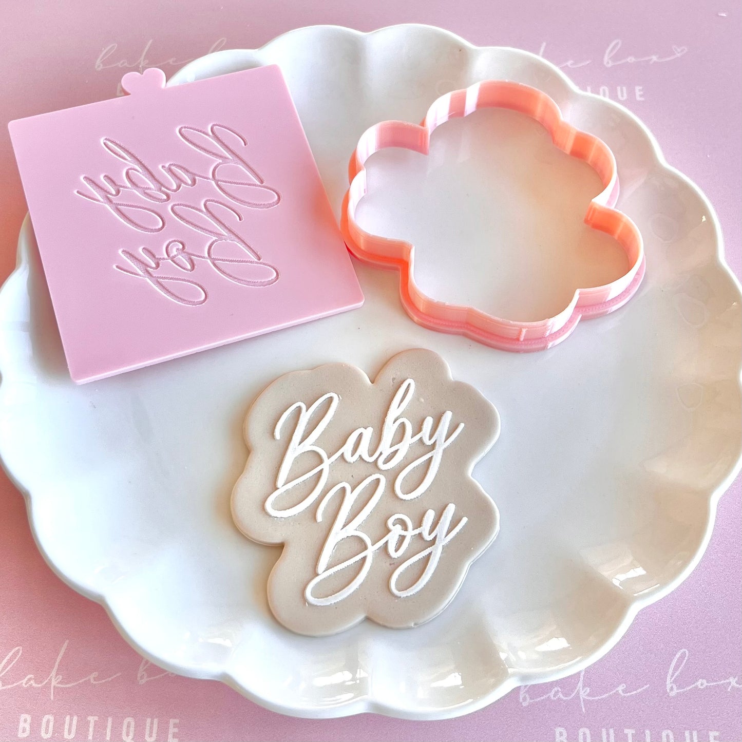 BABY BOY - RAISED EMBOSSER