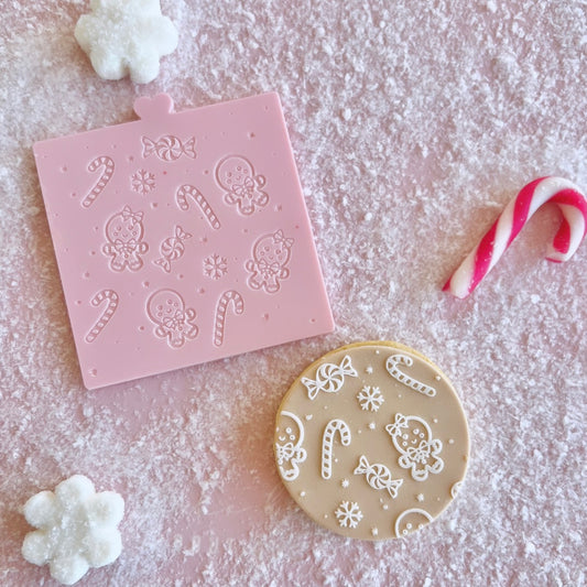 GINGERBREAD PATTERN - RAISED EMBOSSER