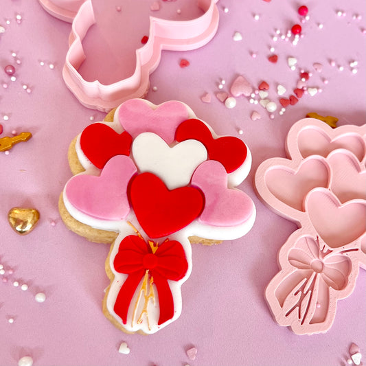 HEART BALLOONS - MULTI POP EMBOSSER AND CUTTER