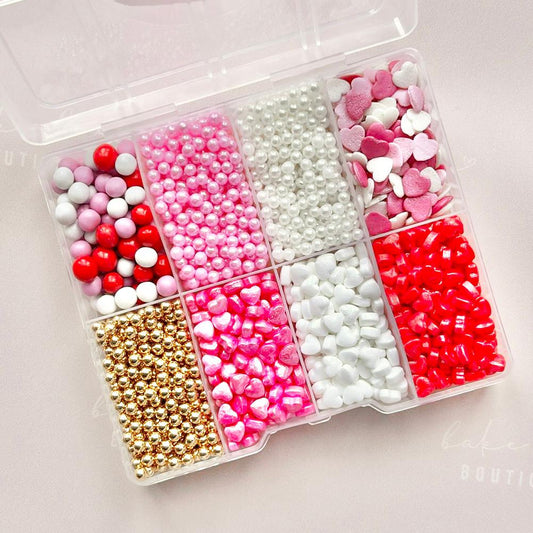 VALENTINES SPRINKLE BOX - REFILLABLE
