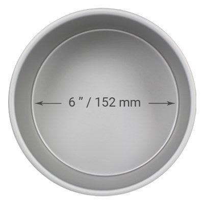 PME CAKE TIN - 6 INCH