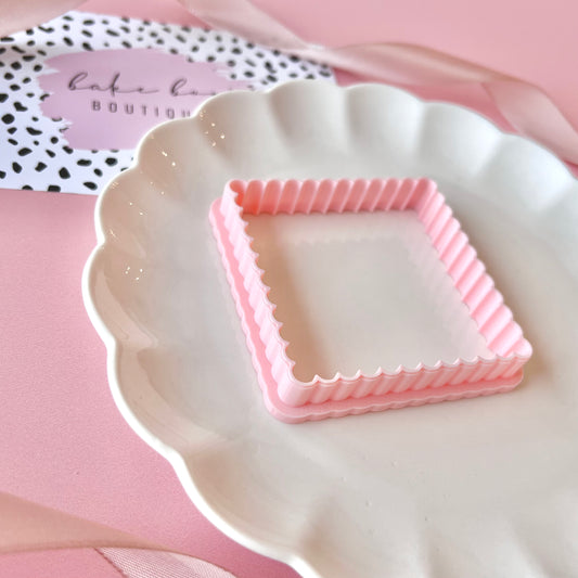 SCALLOP SQUARE COOKIE CUTTER