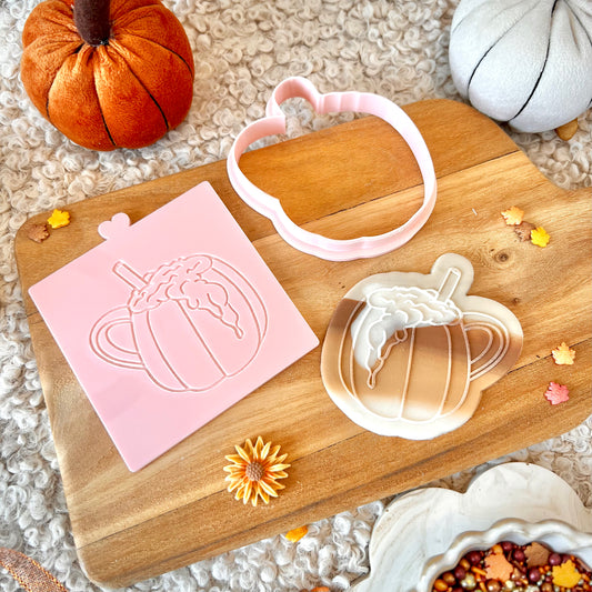 PUMPKIN CUP - RAISED EMBOSSER