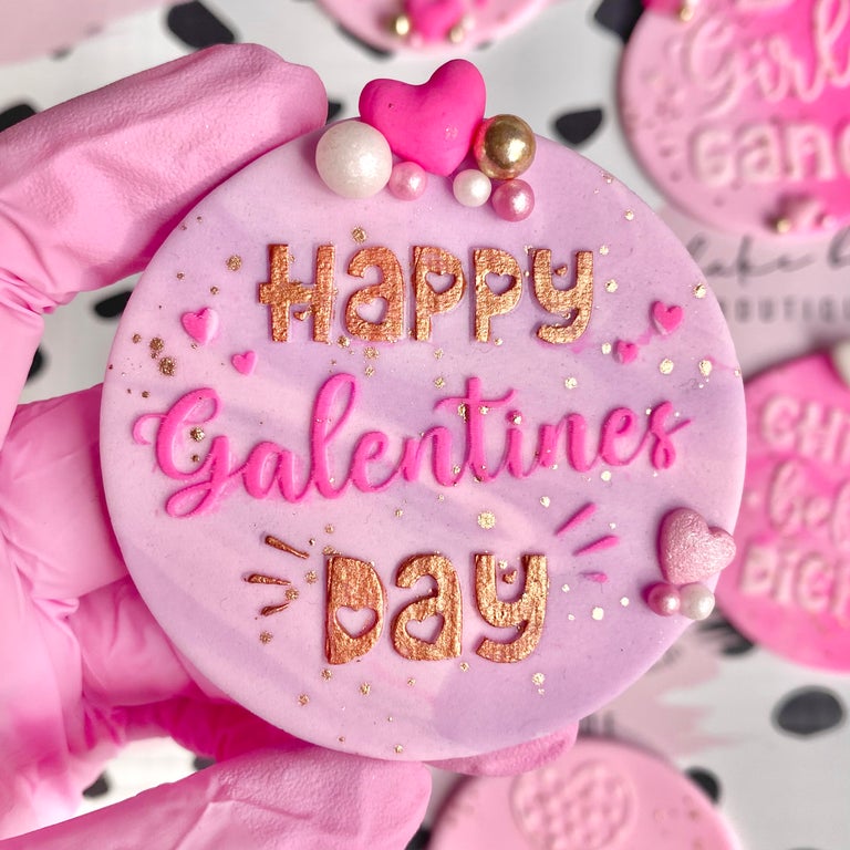 HAPPY GALENTINES DAY - RAISED EMBOSSER