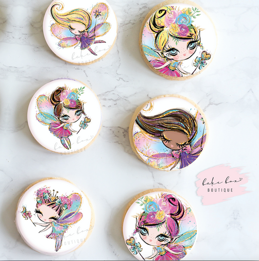 EDIBLE TOPPERS - FAIRYS