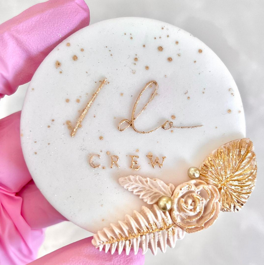 I DO CREW - RAISED EMBOSSER