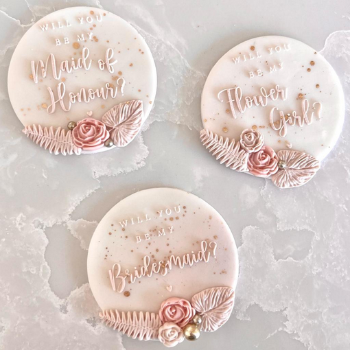 WILL YOU BE MY MAID OF HONOUR? - RAISED EMBOSSER