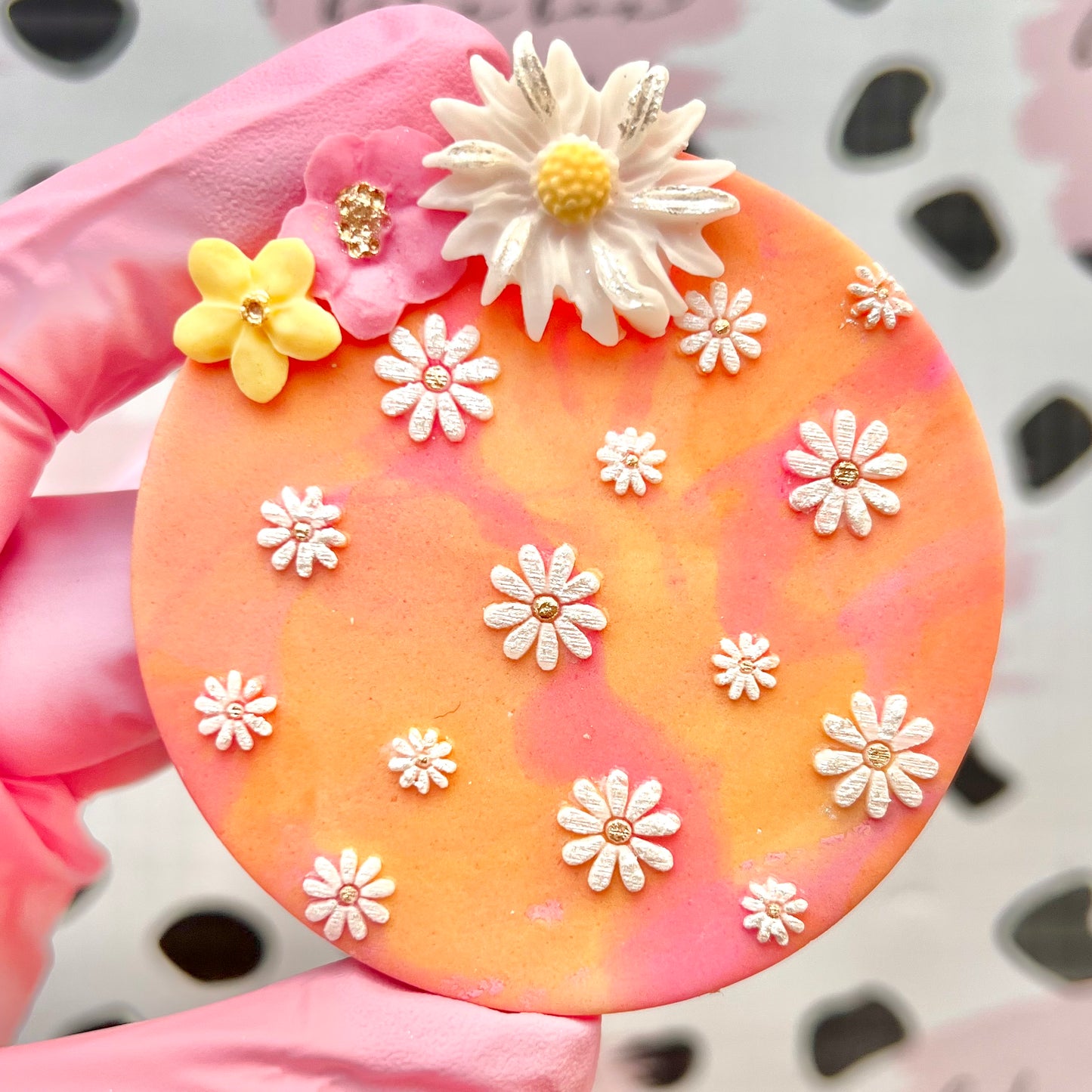 DAISY PATTERN - RAISED EMBOSSER