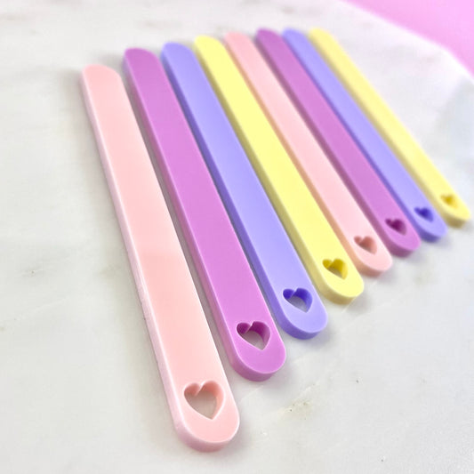 HEART CAKESICLE STICKS - PACK OF 6