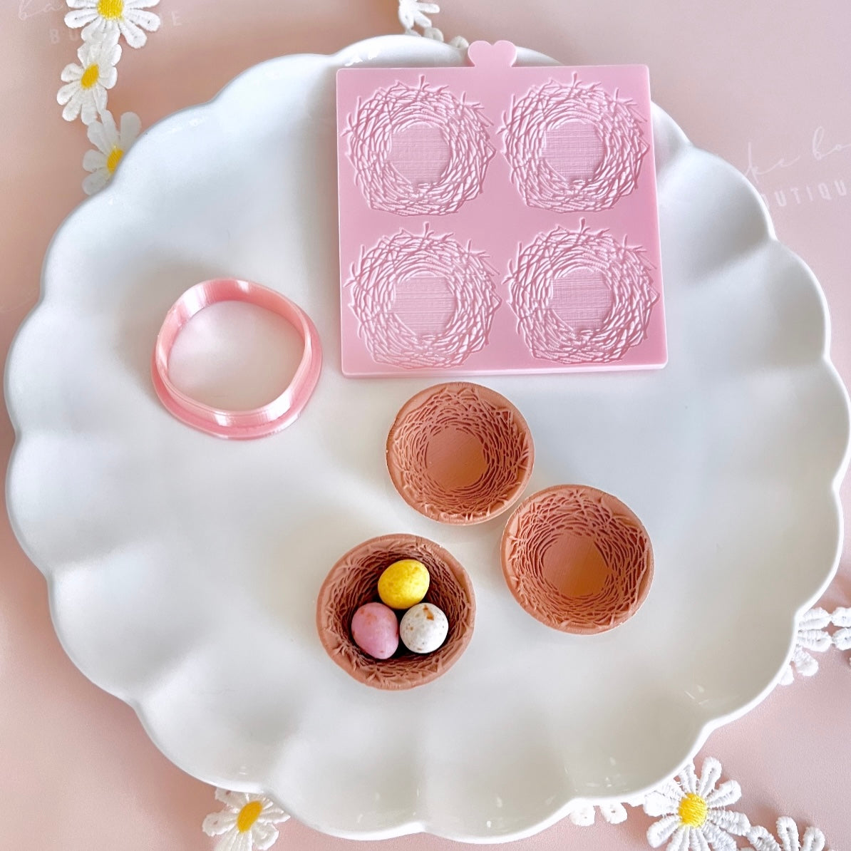 MINI BIRDS NESTS - RAISED EMBOSSER