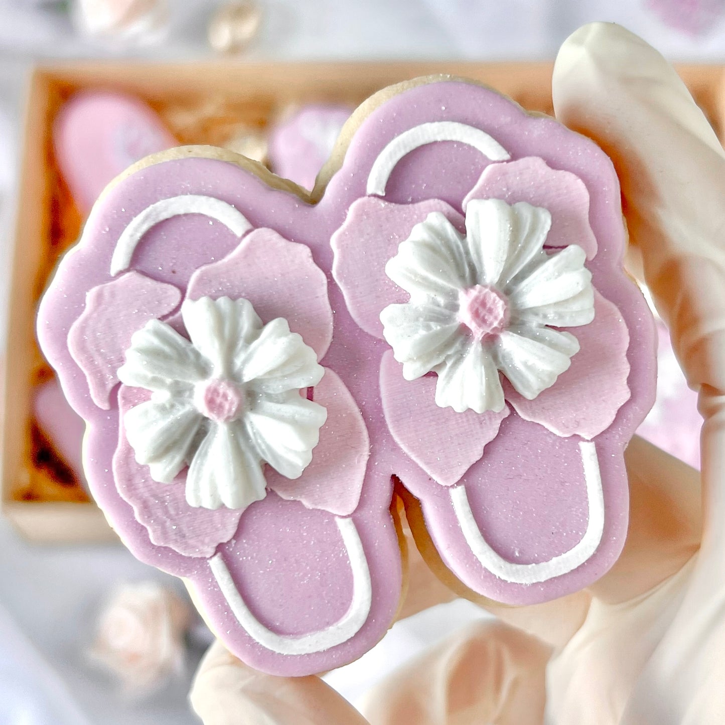 SLIPPERS - RAISED EMBOSSER