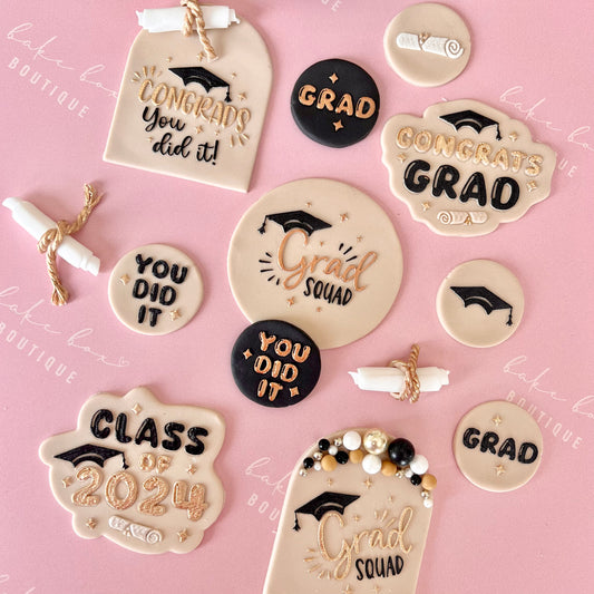 CONGRADS YOU DID IT - RAISED EMBOSSER