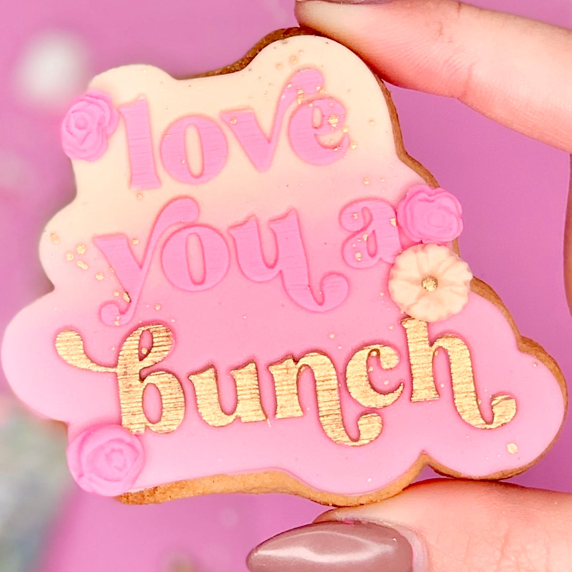 LOVE YOU A BUNCH - RAISED EMBOSSER