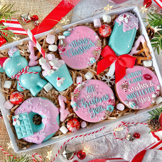MERRY CHRISTMAS SNOW - RAISED EMBOSSER