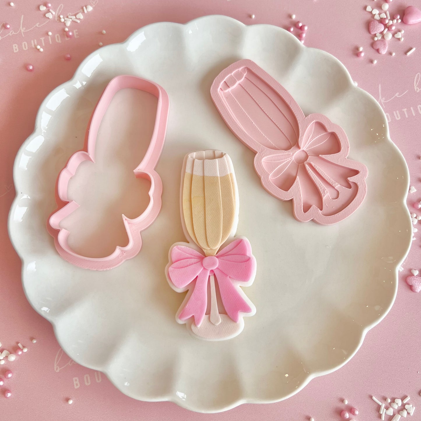 PROSECCO CHAMPAGNE FLUTE - MULTI POP EMBOSSER AND CUTTER
