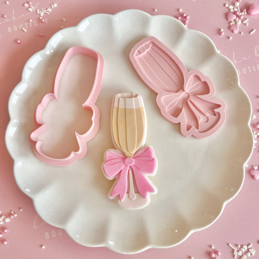 PROSECCO CHAMPAGNE FLUTE - MULTI POP EMBOSSER AND CUTTER