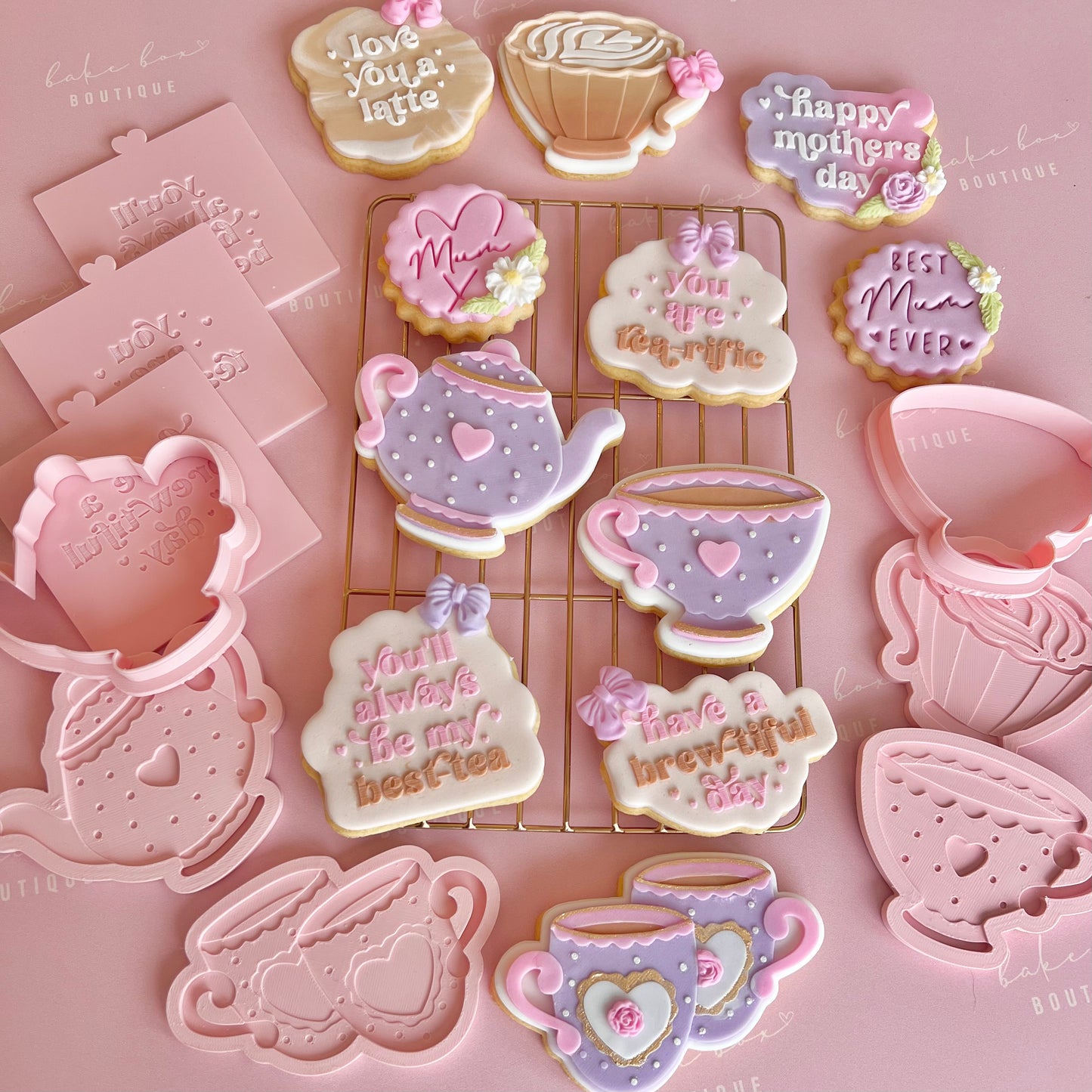 TEA FOR 2 - MULTI POP EMBOSSER AND CUTTER