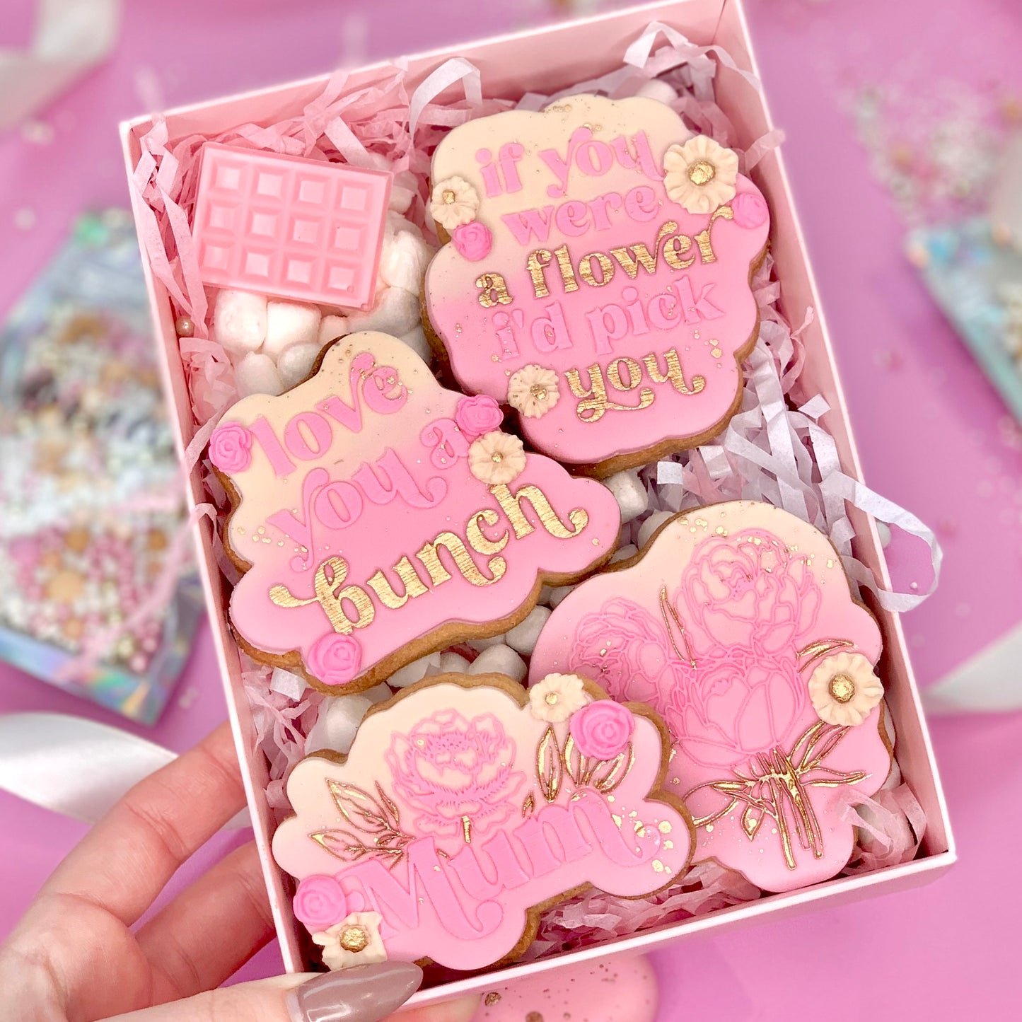 LOVE YOU A BUNCH - RAISED EMBOSSER