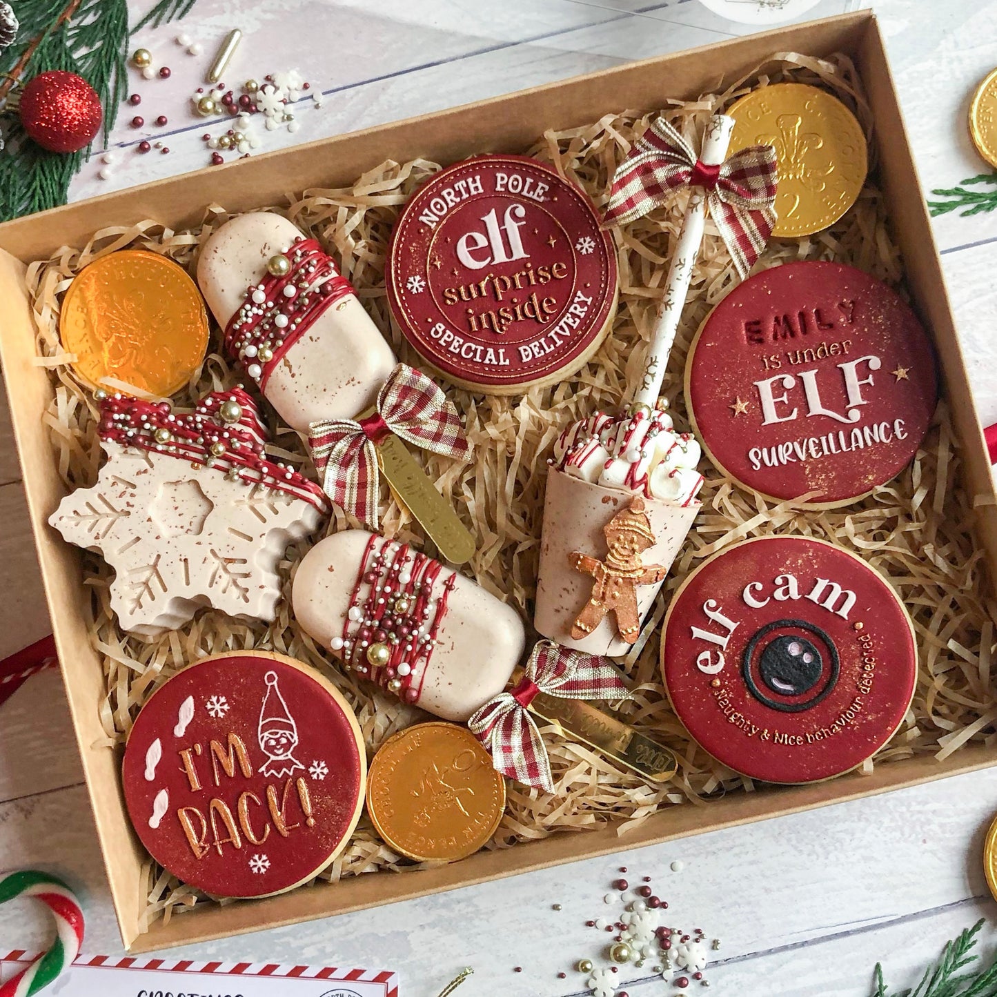 ELF SURPRISE INSIDE- RAISED EMBOSSER