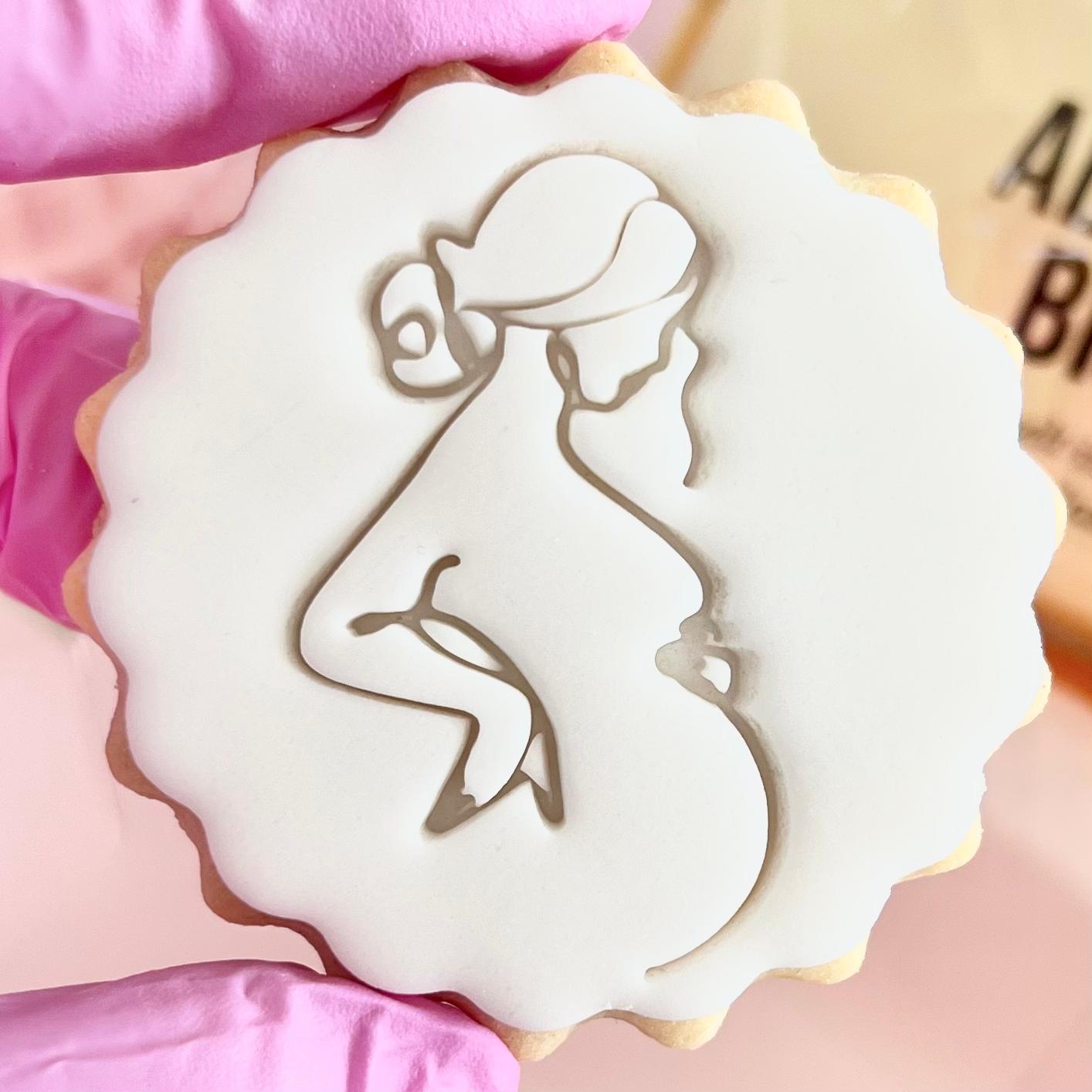 PREGNANT LADY STAMP