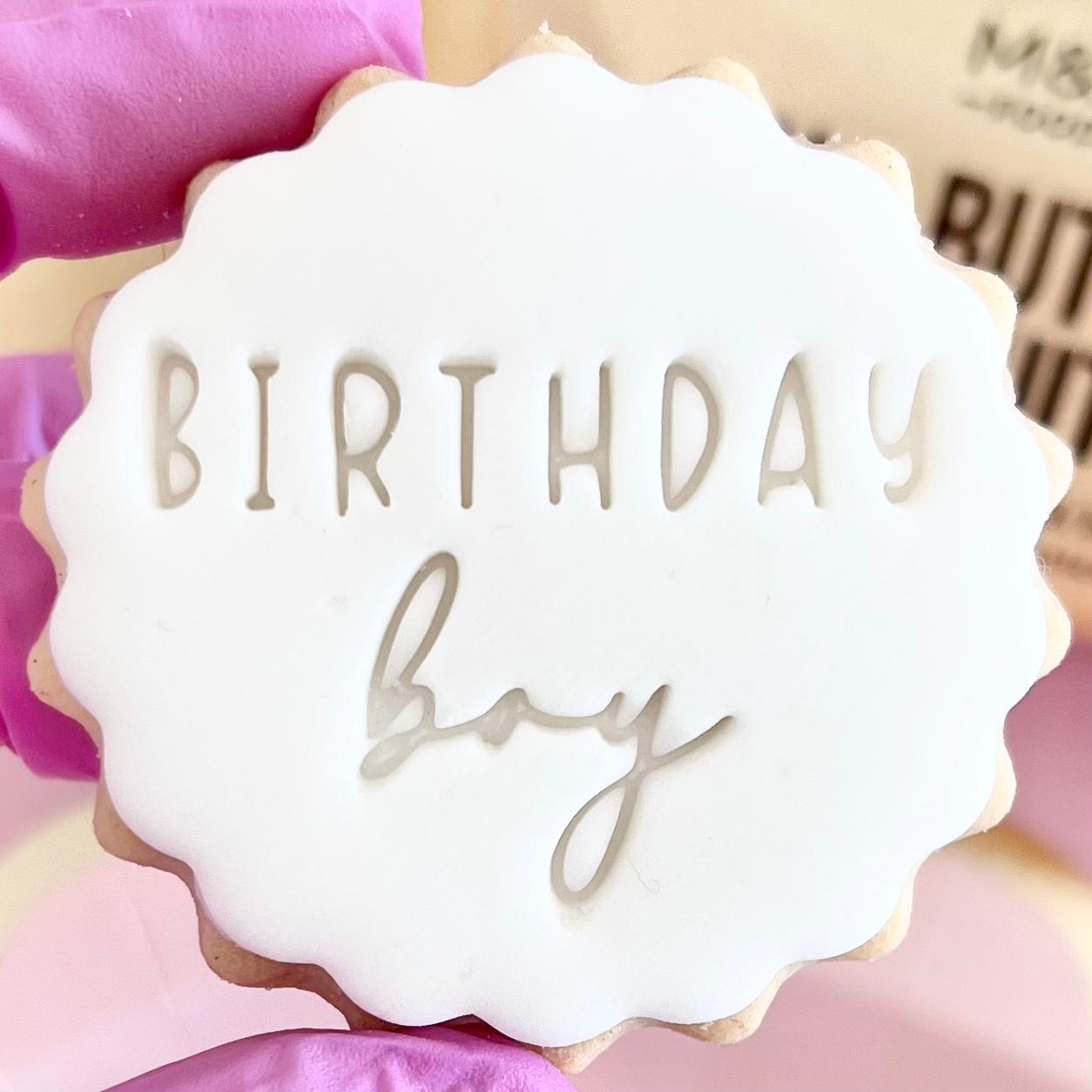 BIRTHDAY BOY STAMP
