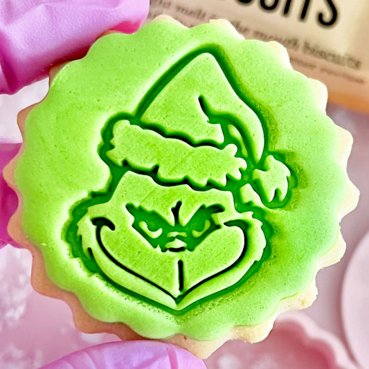 GRINCH FACE STAMP