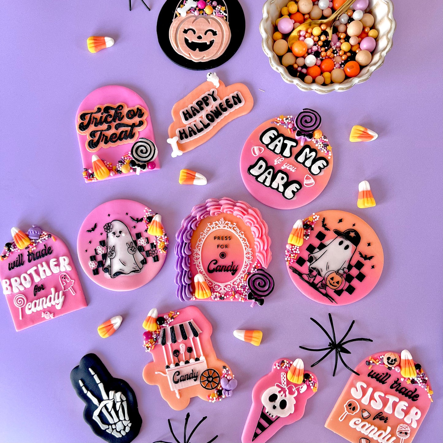 TRICK OR TREAT - DOUBLE POP - RAISED EMBOSSER