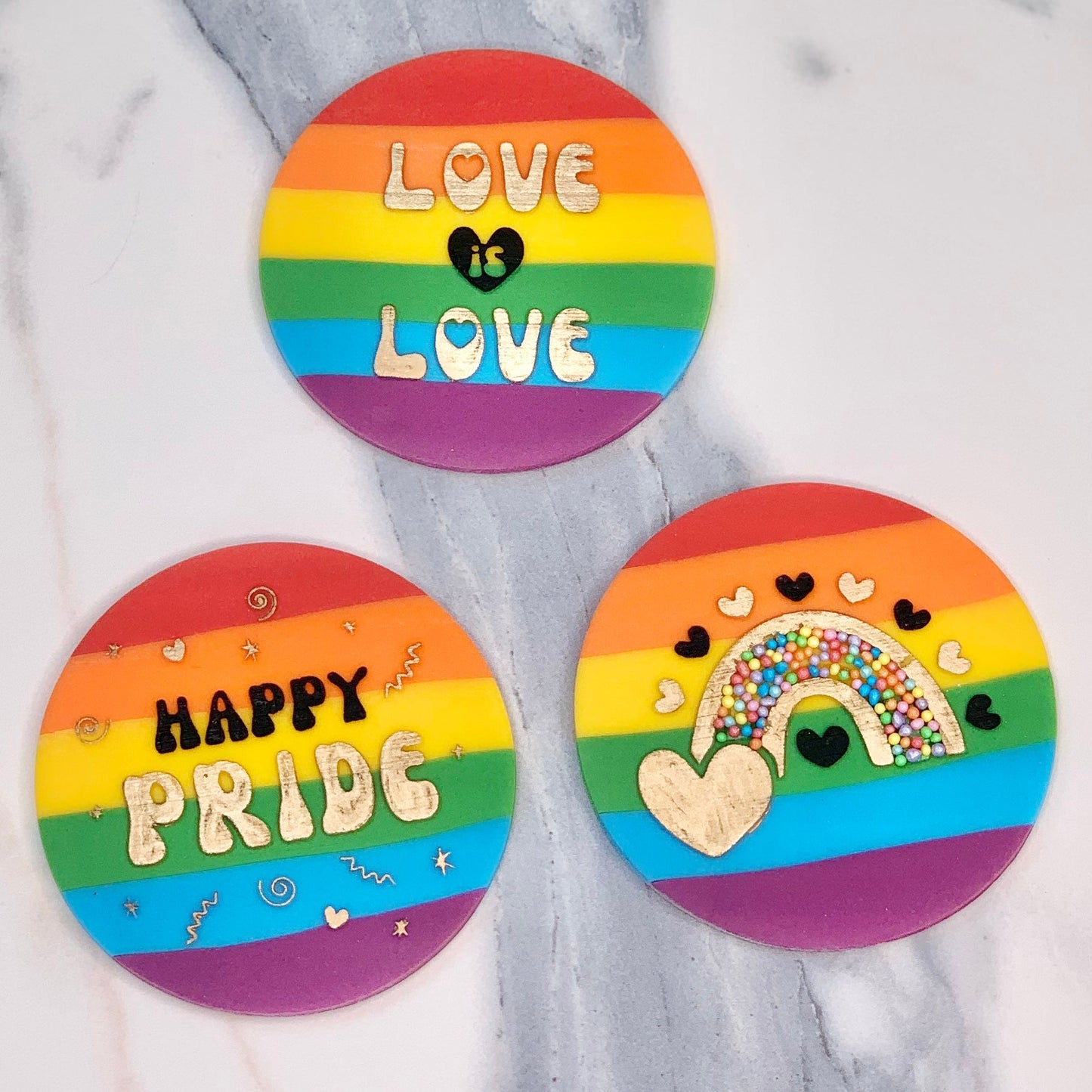 LOVE IS LOVE - RAISED EMBOSSER
