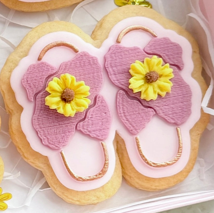 SLIPPERS - RAISED EMBOSSER