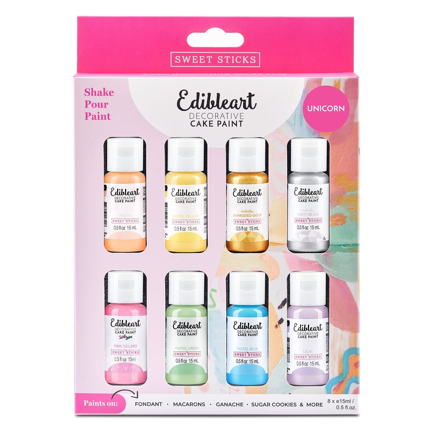 SWEET STICKS - EDIBLE PAINT SET