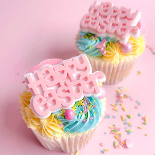 HAPPY EASTER CHARM TOPPERS