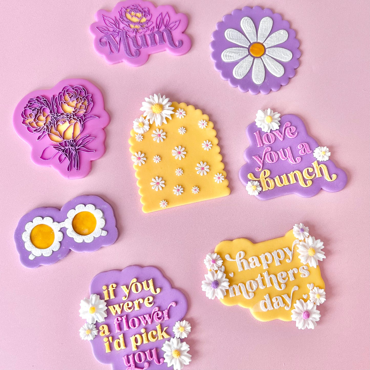 DAISY PATTERN - RAISED EMBOSSER