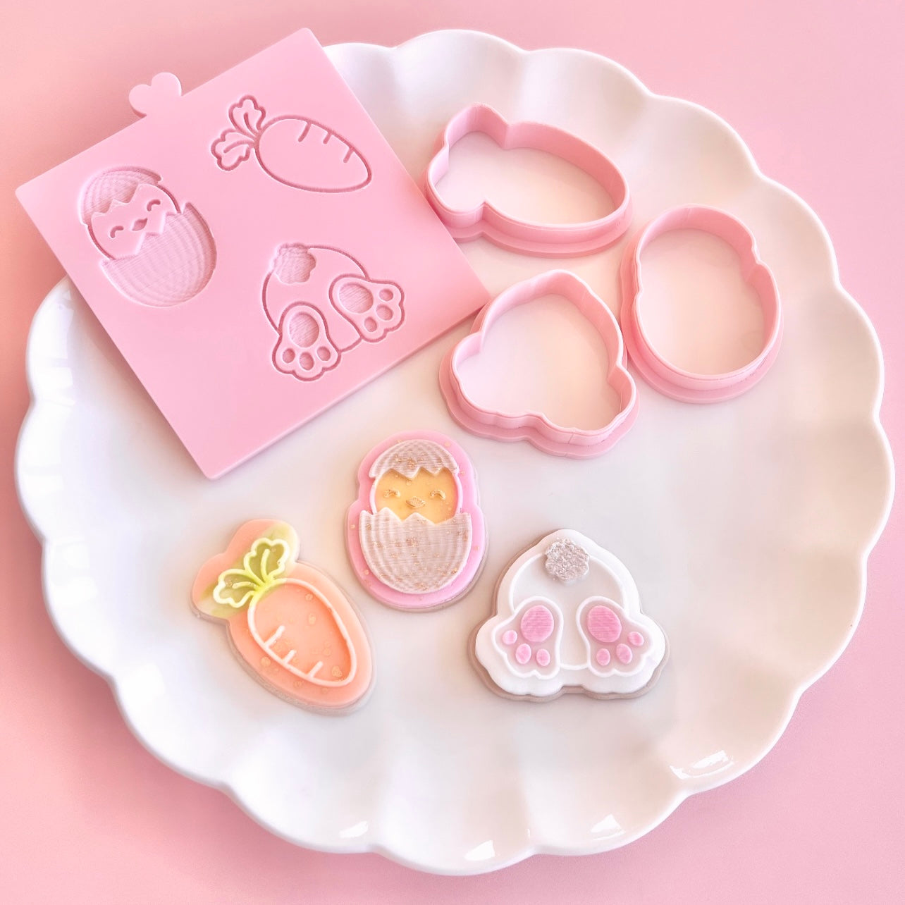 EASTER SET OF 3 - RAISED EMBOSSER