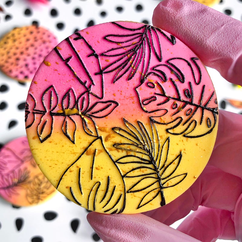 BOTANICAL LEAVES - RAISED EMBOSSER