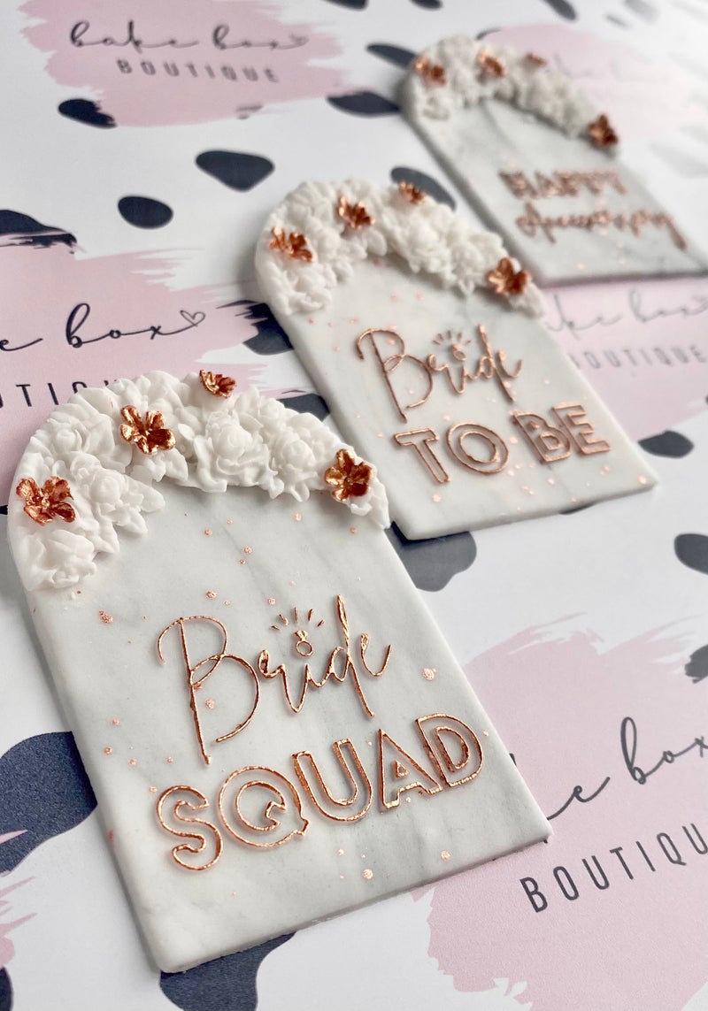 BRIDE TO BE - RAISED EMBOSSER