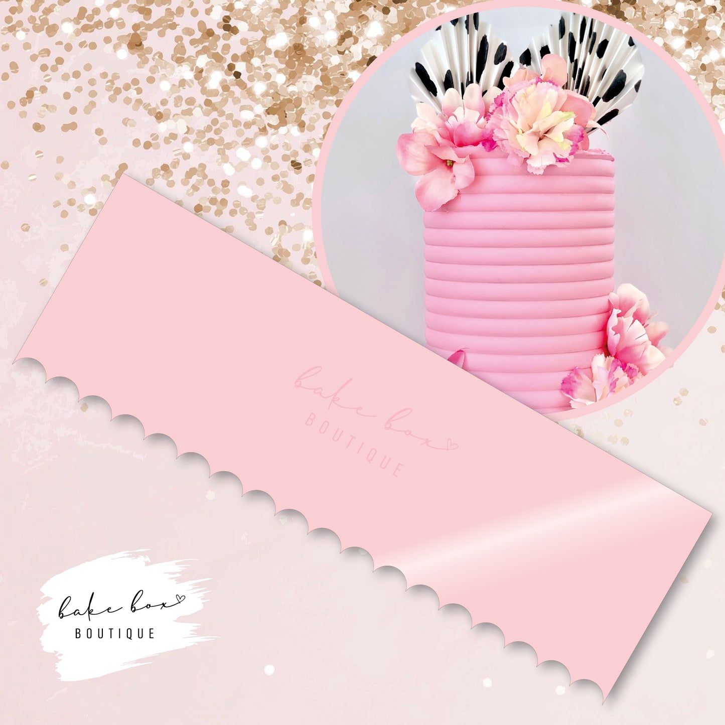 MINI BUBBLE - XL CAKE SCRAPER