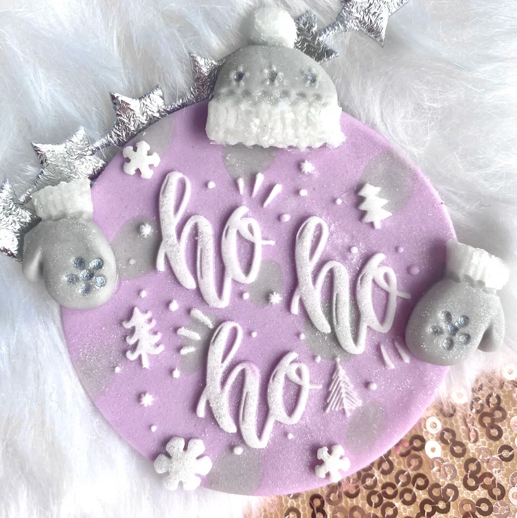 HO HO HO - RAISED EMBOSSER