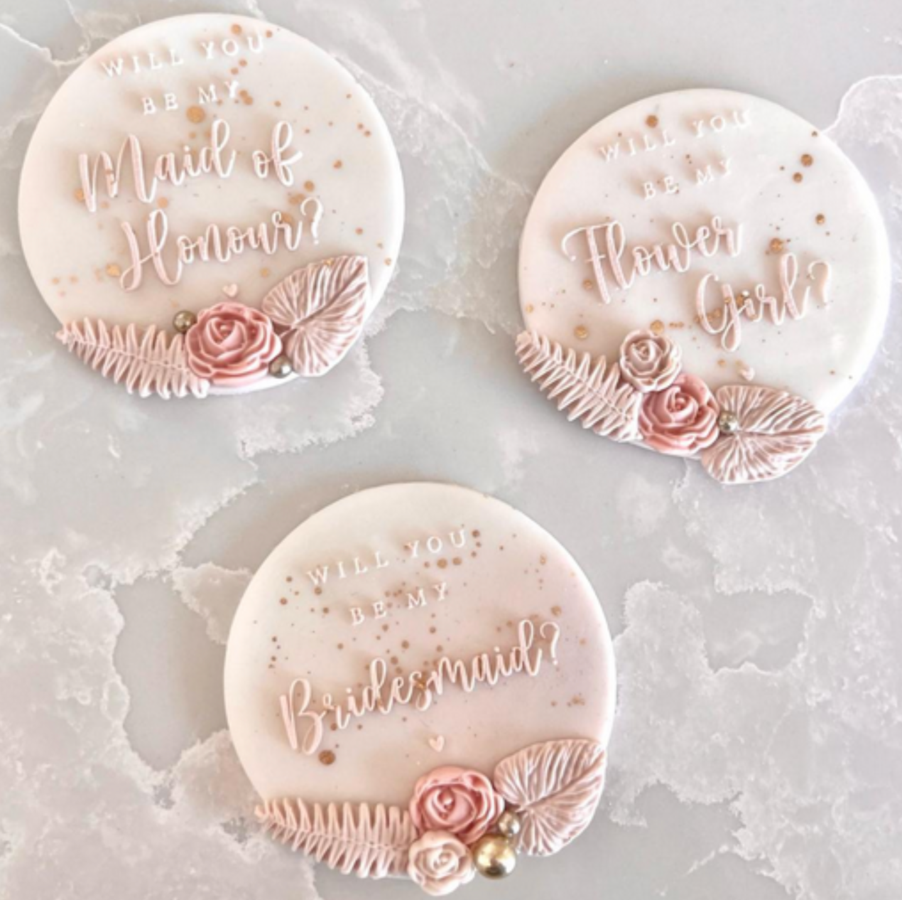 WILL YOU BE MY FLOWER GIRL? - RAISED EMBOSSER