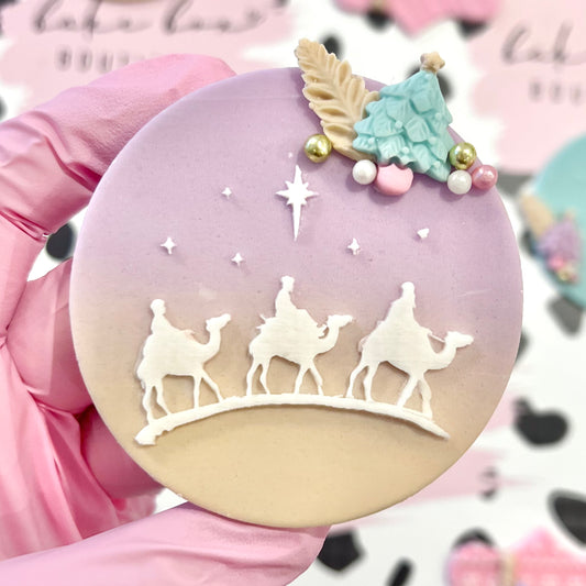 3 WISE MEN - RAISED EMBOSSER