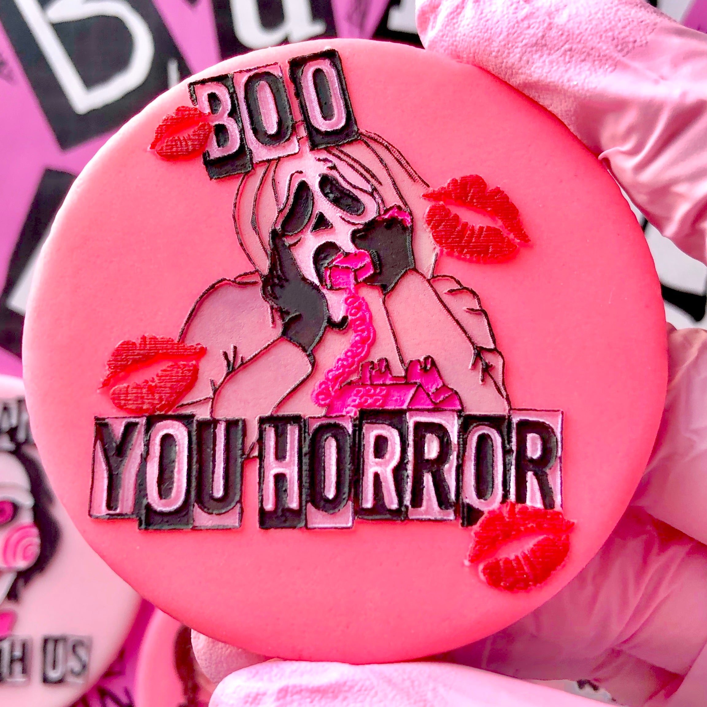 Boo You Horror - Raised Embosser – Bake Box Boutique