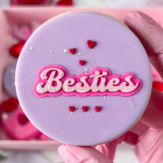 BESTIES  - DOUBLE POP - RAISED EMBOSSER