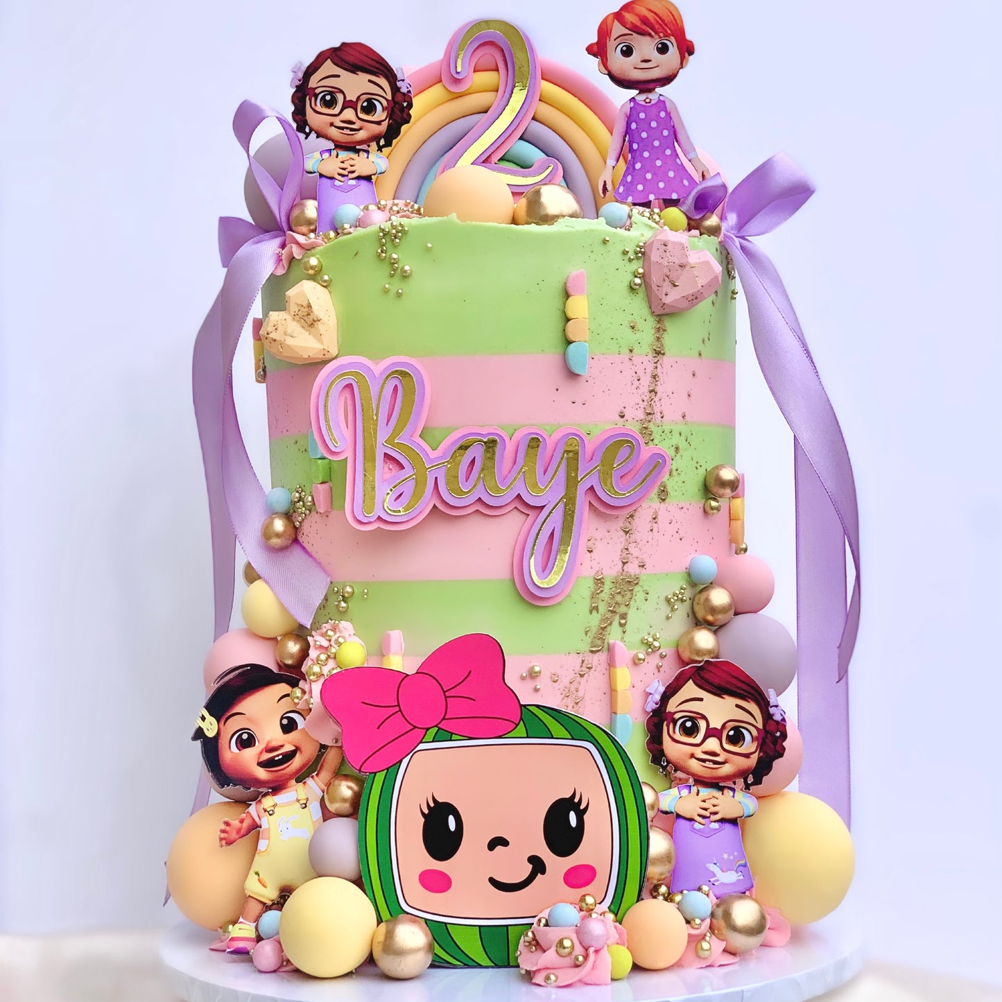 THICK STRIPE - XL CAKE SCRAPER