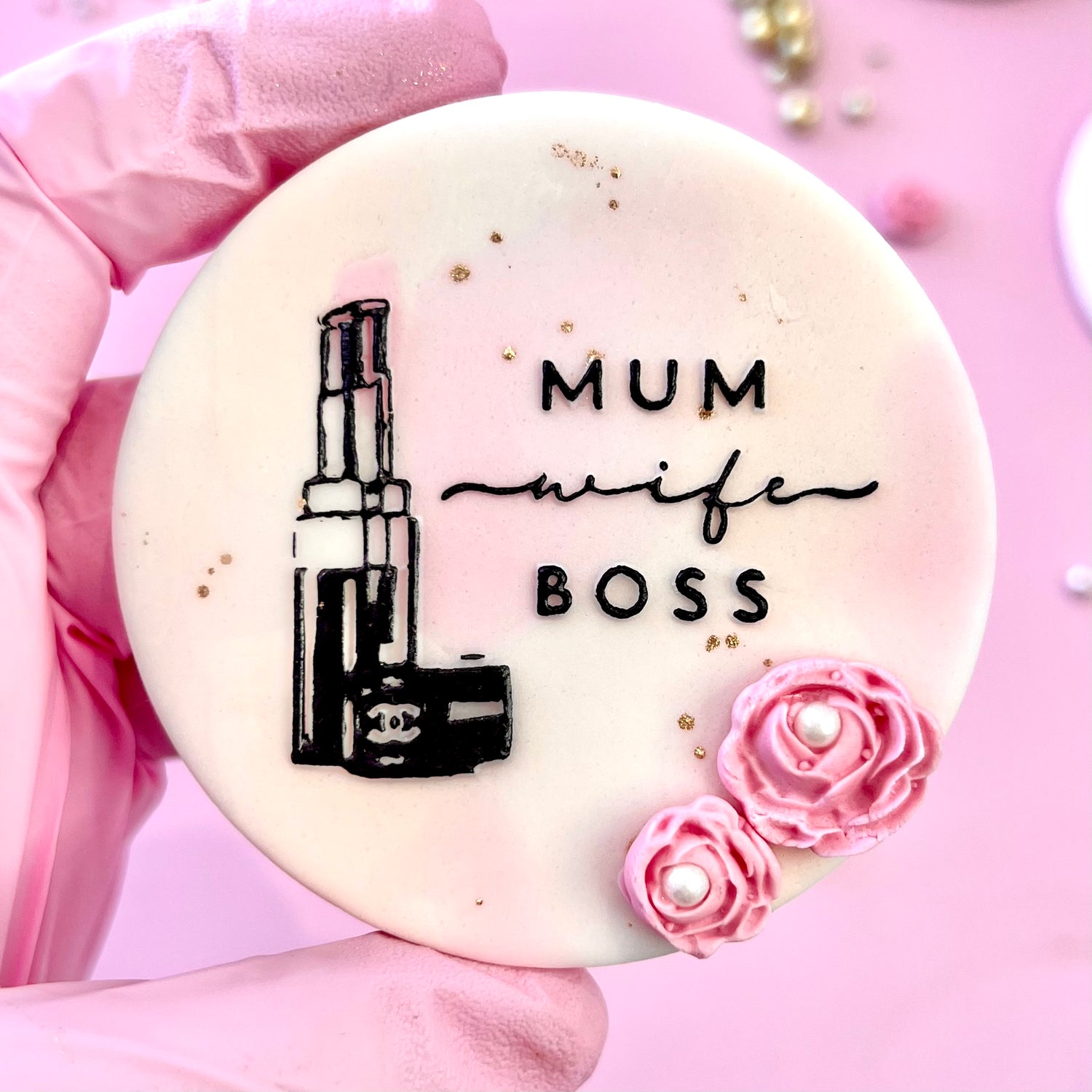 MUM WIFE BOSS RAISED EMBOSSER Bake Box Boutique